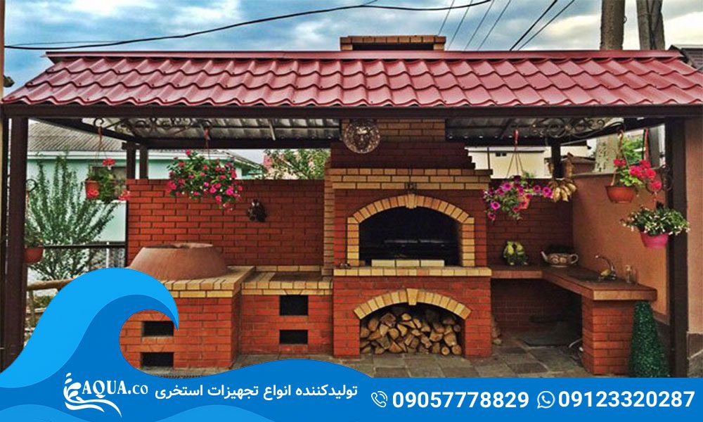 ساخت باربیکیو در باغ