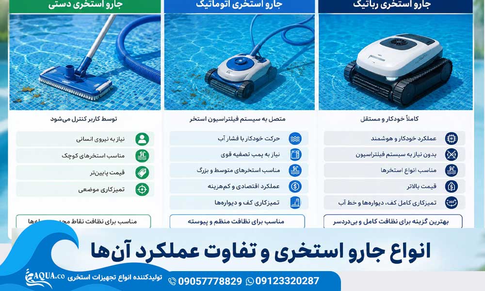 بهترین جارو استخری